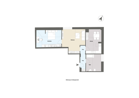 Dachgeschosswohnung 4