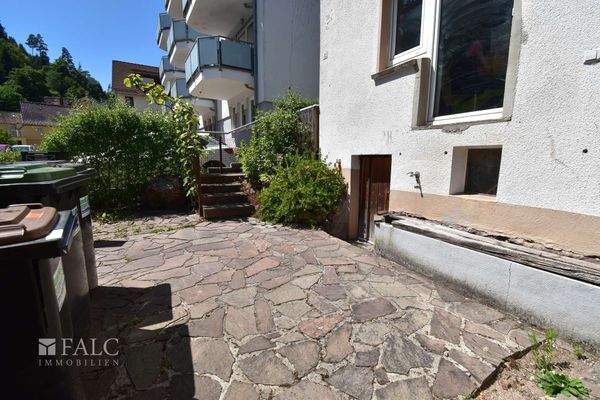 Terrasse vor dem Haus