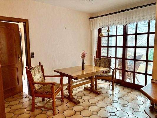 Essplatz in der Küche