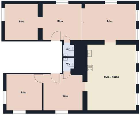 Grundriss ohne Maßstab