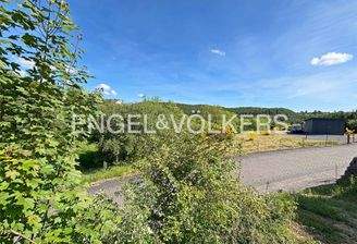 Blick vom Grundstück