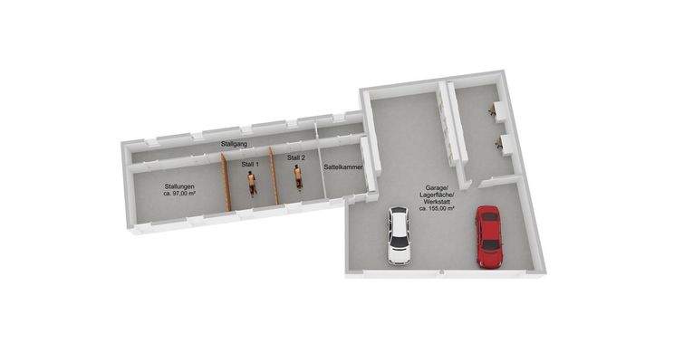 Grundriss Nebengebäude