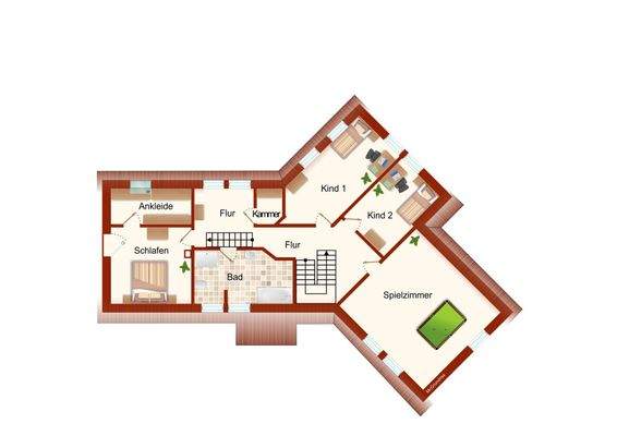 Grundriss Dachgeschoss