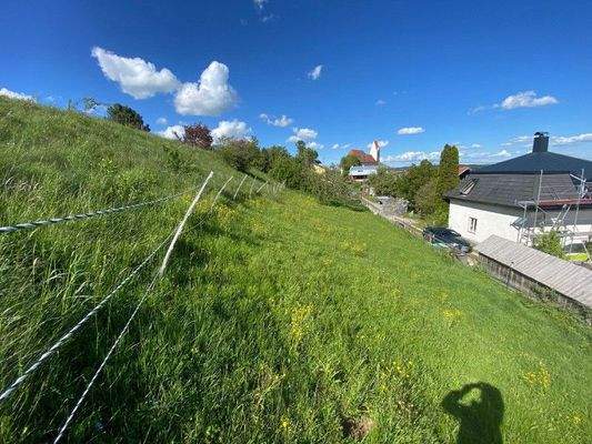 Ideale Süd-West-Ausrichtung