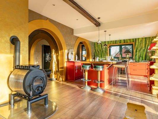 Küche mit Kücheninsel