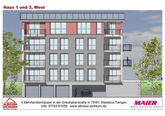 Haus 3: Westseite