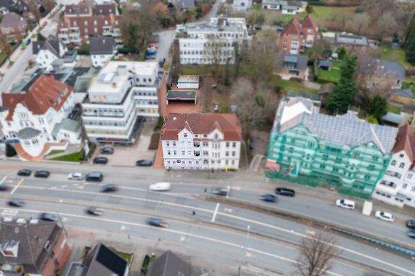 Luftaufnahme Straßenansicht