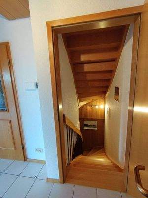 Hier geht es in den Keller.