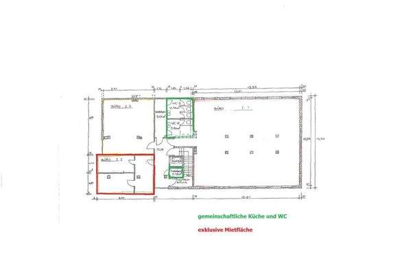 1. OG mit ca. 50 m²