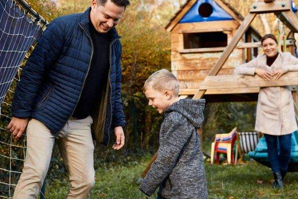 FamilieFamilien lieben den Ort Schönwalde