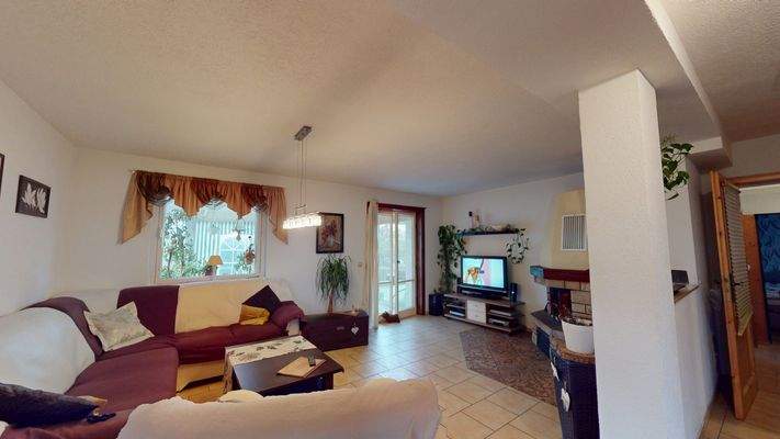 Wohnzimmer im Erdgeschoss