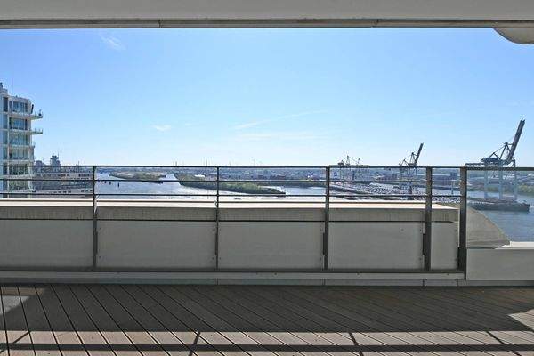 Blick aus dem Strandkorb