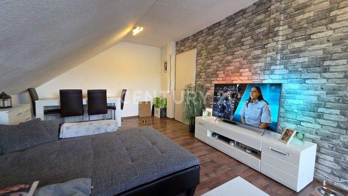 Gegenseite des Wohn- Esszimmers 