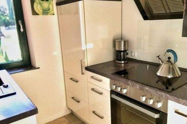 Einbauküche im Erdgeschoss-Appartment