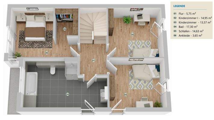 Grundriss OG (Abb. ähnlich)