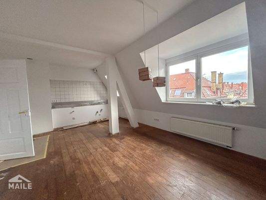 Küche mit Essbereich