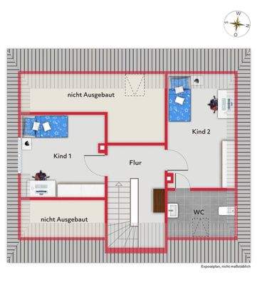 Grundriss Obergeschoss