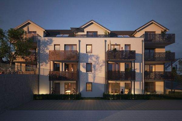 projektierte Außenansicht