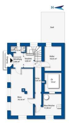 Grundriss Erdgeschoss