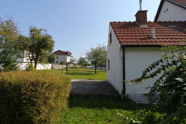 Blick von West