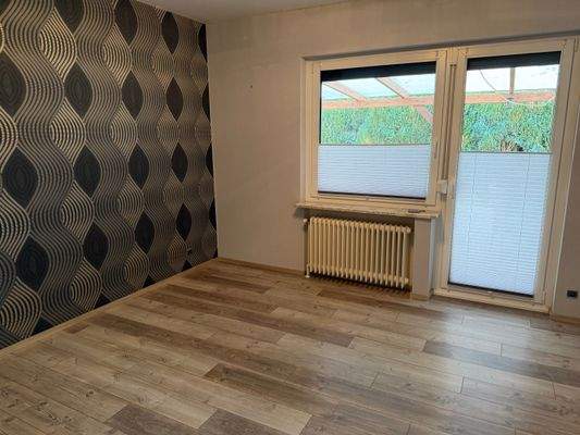 Schlafen mit Zugang zur Terrasse