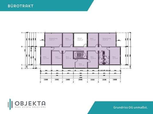 Grundriss Büro OG Neu-Ulm