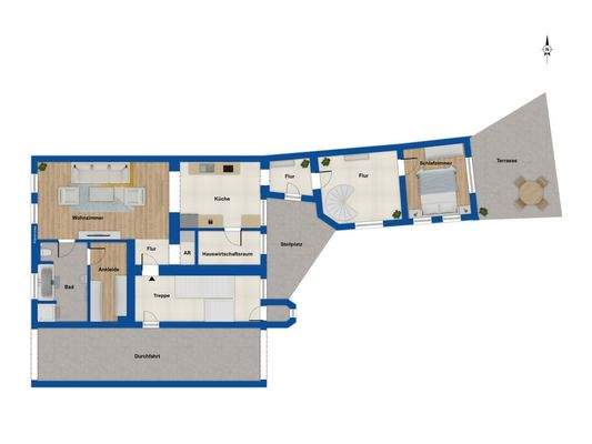 Grundriss Erdgeschoss