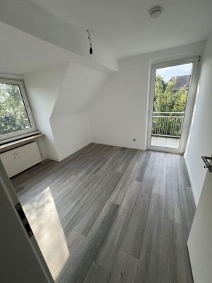 Schlafzimmer mit Balkon