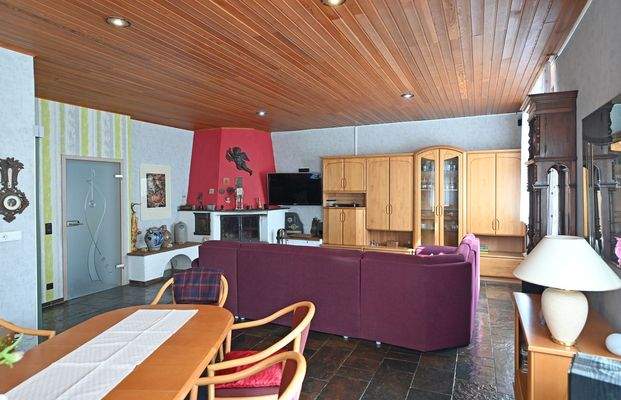 ... mit behaglichem Kamin