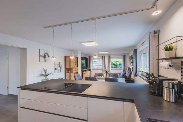 Blick in den Wohnbereich 