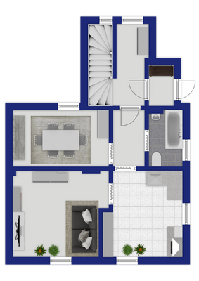 Grundriss Erdgeschoss