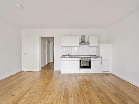 Ansicht IV: Wohn- und Esszimmer