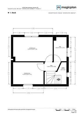 Grundriss Obergeschoss