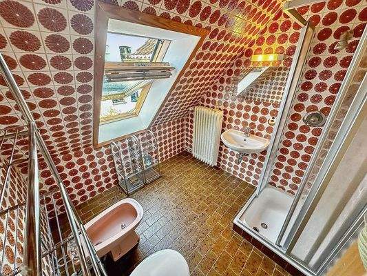 Badezimmer Dachgeschoss