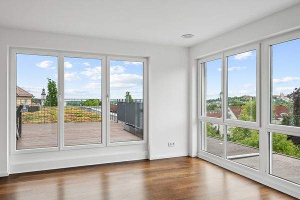 Essbereich Blick Weihenstephan