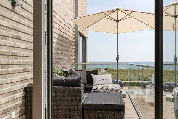 Traumhafter Ostseeblick aus dem Wohnbereich 