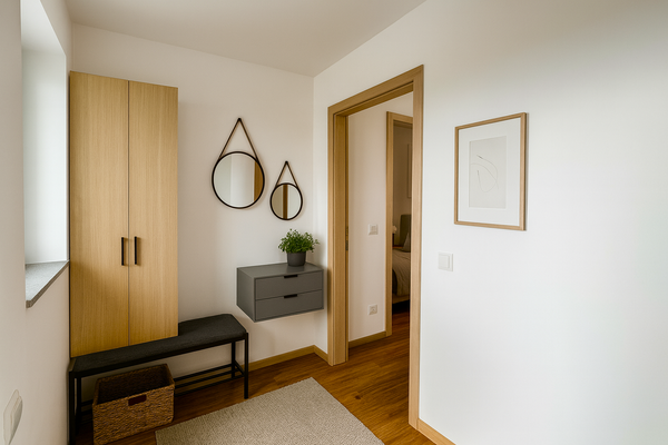 Eingangsbereich - beispielhafte Einrichtung