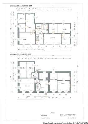 Grundriss Erd- und Obergeschoss