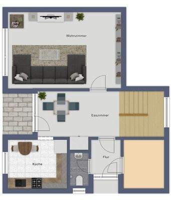 Grundriss Erdgeschoss 