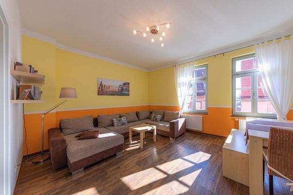 Obergeschoss - gemeinschaftlicher Wohn- und Essbereich