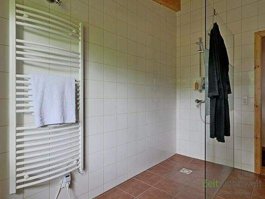 bodentiefe Dusche im Bad