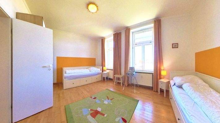 Kinderzimmer mit Meerblick