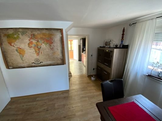 Blick in das Esszimmer