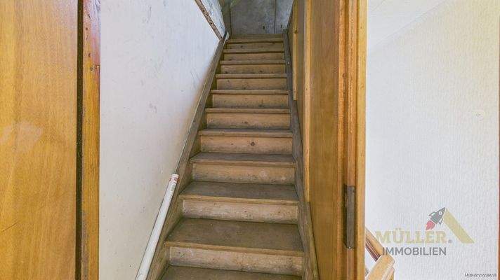 Treppenaufgang Speicher