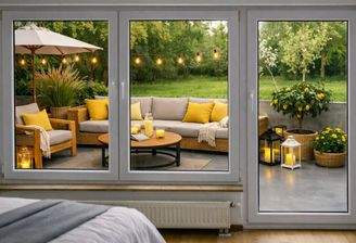 EG Terrasse Schlafzimmer