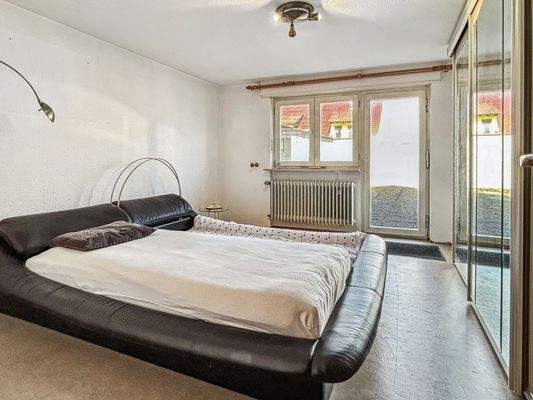 Schlafzimmer mit Terrasse OG