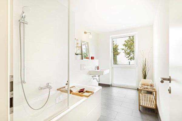 Sonnenhöfe - moderne Bäder mit Wanne oder Dusche