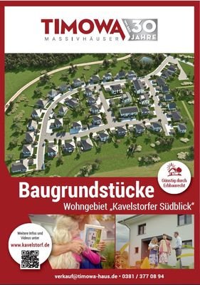 Baugrundstücke im Wohngebiet "Kavelstorfer Südblick"