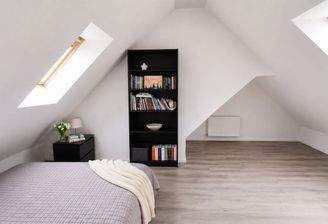 Schlafzimmer im Dachgeschoss