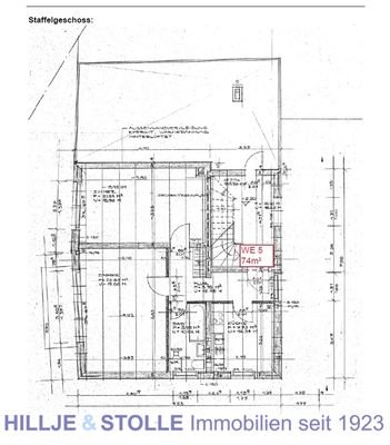 Grundriss Staffelgeschoss